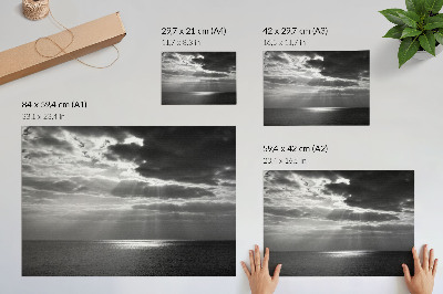 Poszter nyomtatás tengeri tájkép témában