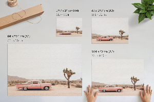 Poszter nyomtatás Retro krajina