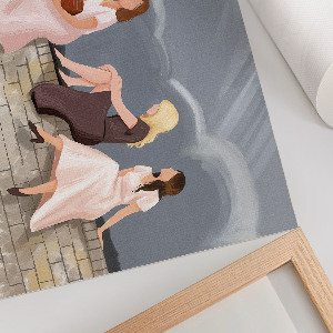 Fali poszter Ženy dohromady