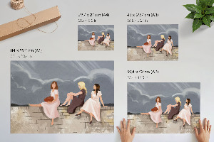 Fali poszter Ženy dohromady