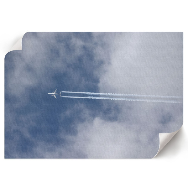 Fali poszter Let v oblacích