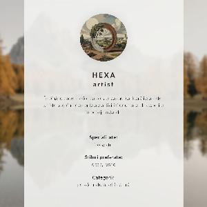 Fali poszter Horská krajina