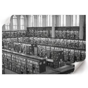 Poszter Interiér knihovny