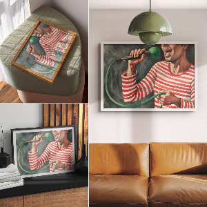 Poszter Zpívající karaoke