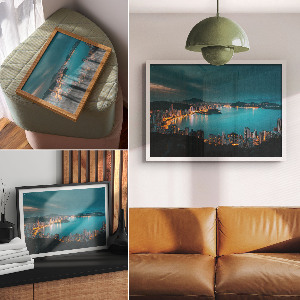 Plakát Město v noci