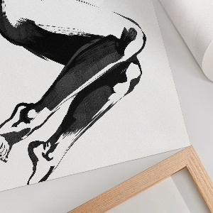 Poszter Černobílé tělo