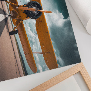 Poszter nyomtatás Vzlétající letadlo