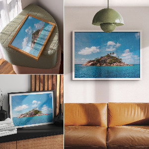 Fali poszter Exotická oáza