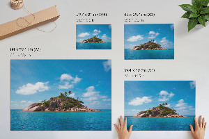 Fali poszter Exotická oáza