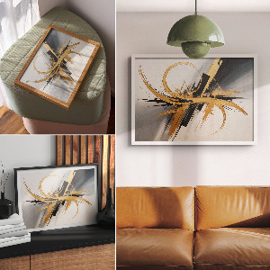 Plakát Abstraktní dynamika