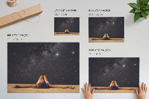 Poszter nyomtatás Hvězdy v noci