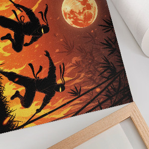 Poszter nyomtatás Noční ninjové