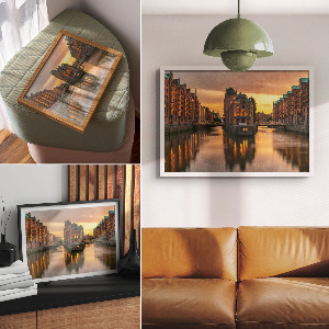 Fali poszter Večerní kanál