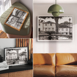 Fali poszter Městský mír