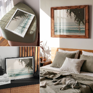 Fali poszter Surfař na vlně