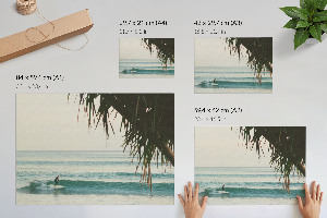 Fali poszter Surfař na vlně