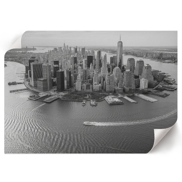 Fali poszter Panorama města