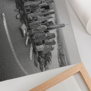 Fali poszter Panorama města