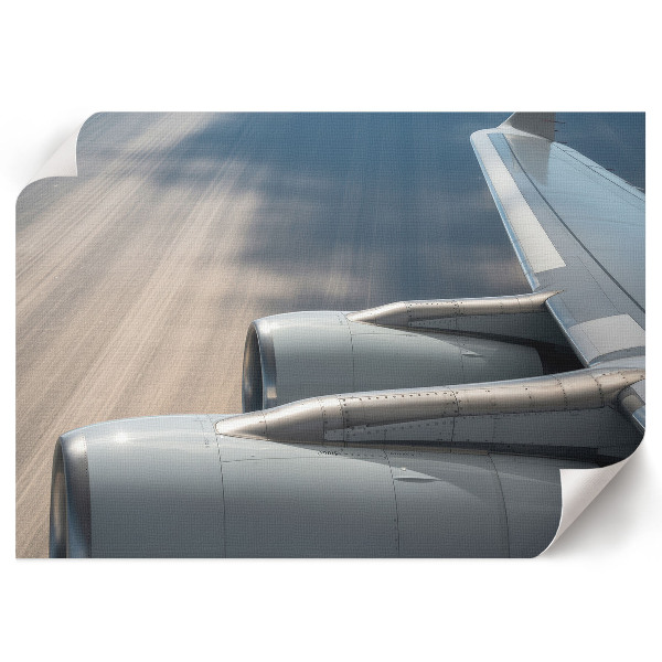 Plakát Detail letadla