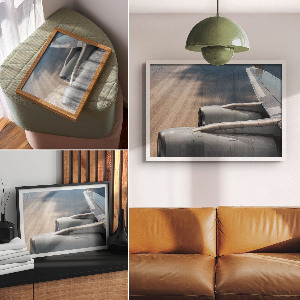 Plakát Detail letadla