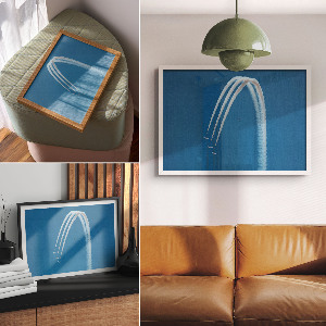 Fali poszter Letectví na obloze