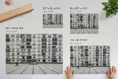 Plakát „Výhled na město”