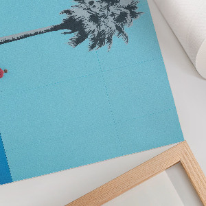 Fali poszter Dvě palmy