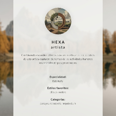 Poszter a hegyi útról