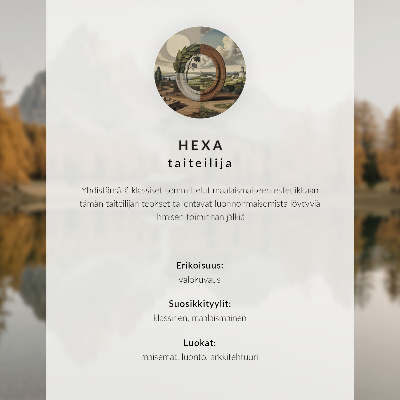 Poszter a hegyi útról