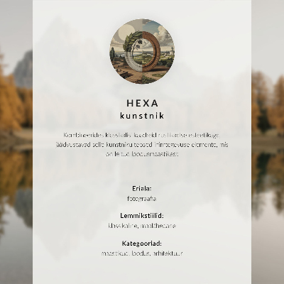 Poszter a hegyi útról