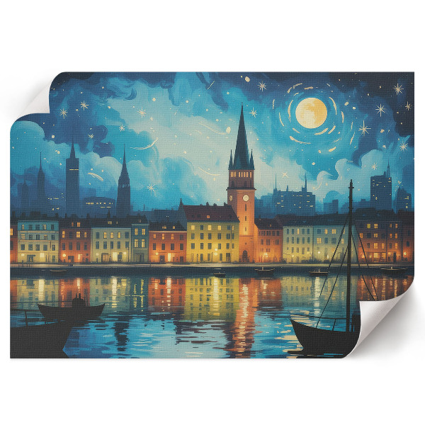 Plakát Město v noci