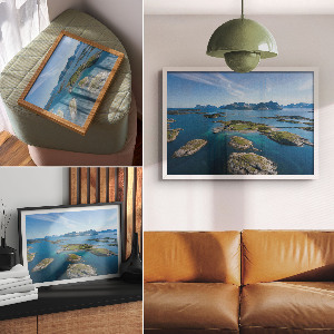 Poszter nyomtatás Ostrovní krajina