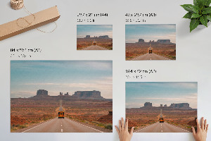 Fali poszter Cestování po dálnici