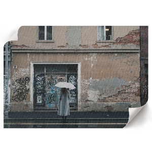 Poszter nyomtatás Pouliční scéna