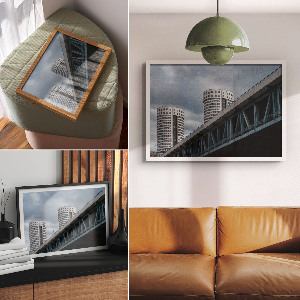 Fali poszter Městská modernita