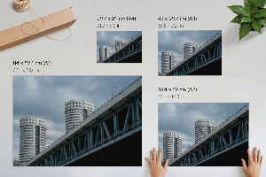 Fali poszter Městská modernita