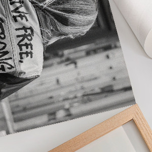 Fali poszter Silné poselství