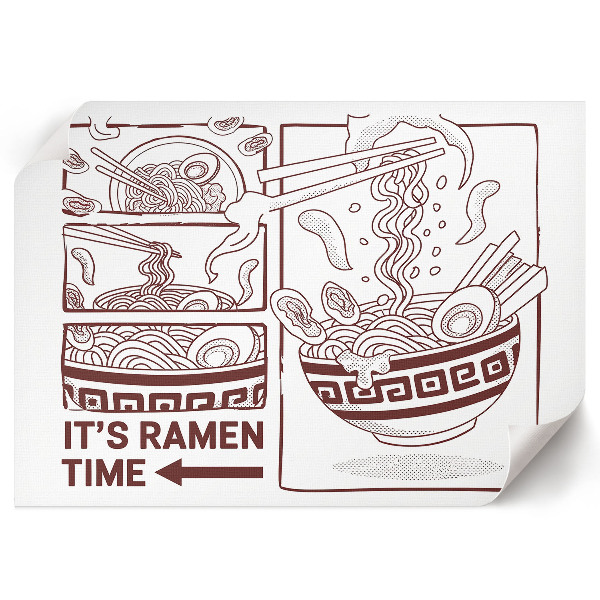 Poszter Ilustrace ramen