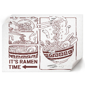 Poszter Ilustrace ramen