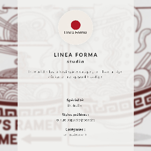 Poszter Ilustrace ramen