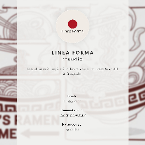 Poszter Ilustrace ramen