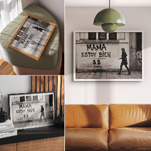 Fali poszter Graffiti ulice