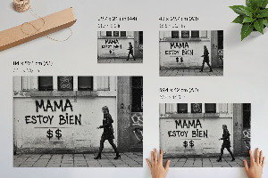 Fali poszter Graffiti ulice