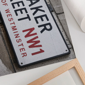 Plakát Plaketa na Baker Street