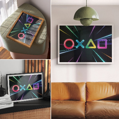 Poszter Symboly pro hráče