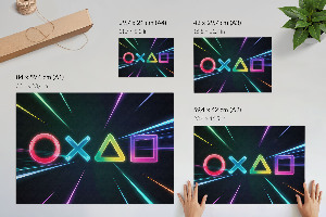 Poszter Symboly pro hráče