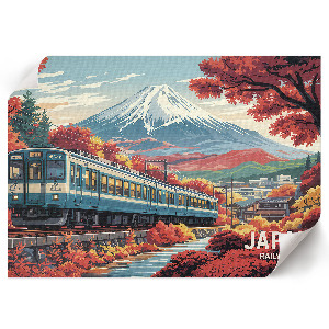 Fali poszter: japán tájkép