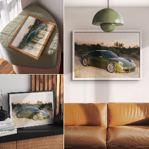 Plakát Zelené vozidlo