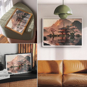 Poszter nyomtatás Orientální harmonie