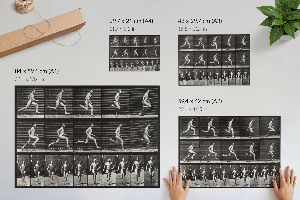 Poszter nyomtatás Pohyb zvířat